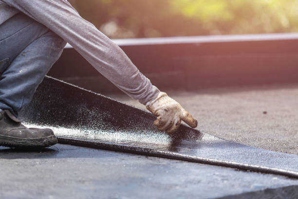 Professional Waterproofing technician working in Middlesex, NC